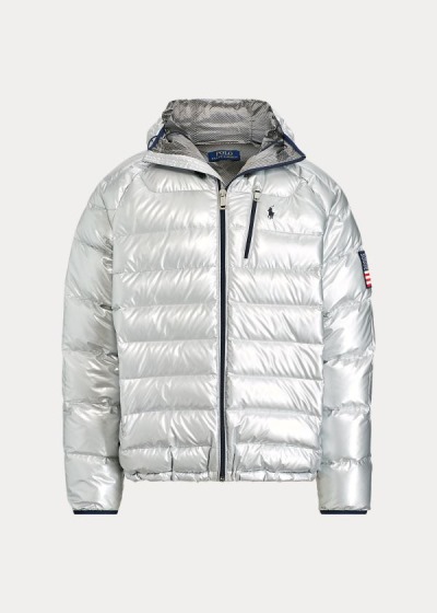 Men's Polo Ralph Lauren Glacier Heated Down Jacket | 830961PTZ